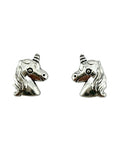 11x10mm Unicorn Spacer Bead Rhodium
