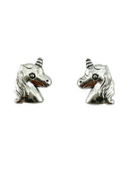 11x10mm Unicorn Spacer Bead Rhodium