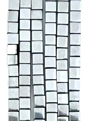 2mm Hematite Cube Beads