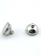 12mm Round Magnetic Claps Silver