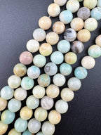 Amazonite Beads Available in 6mm, 8mm, 10mm and 8mm Faceted