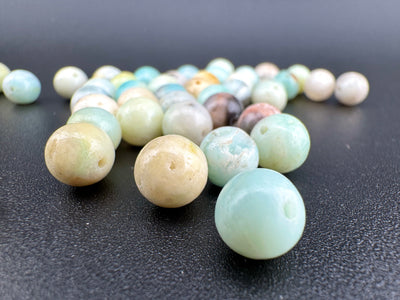 Amazonite Beads Available in 6mm, 8mm, 10mm and 8mm Faceted