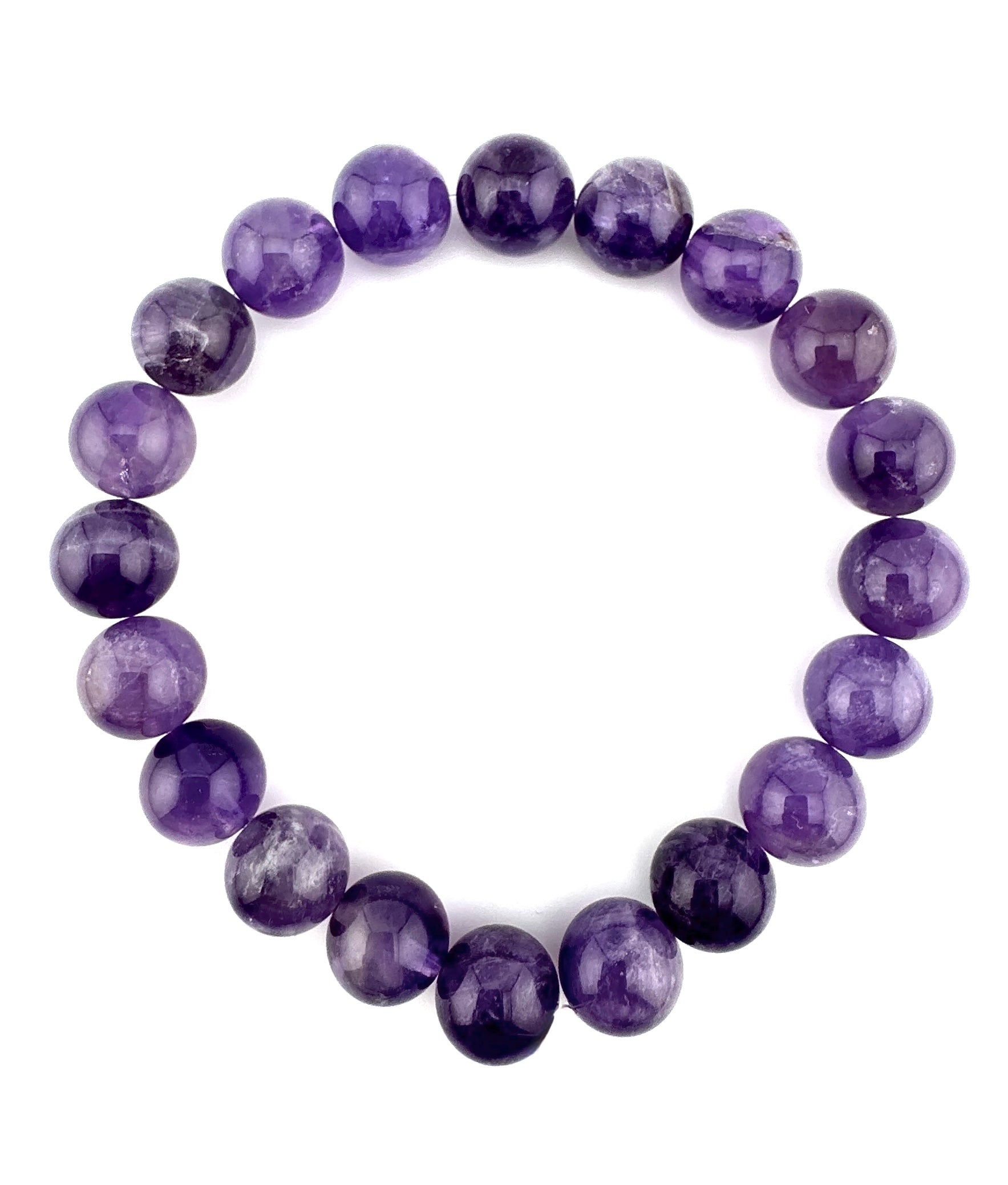 Amethyst Beads Availabile in 6mm, 8mm, 10mm, 12mm, 14mm Sizes