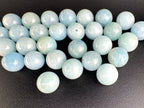 High Quality Aquamarine Bracelet Available in 6mm, 8mm, 10mm Sizes