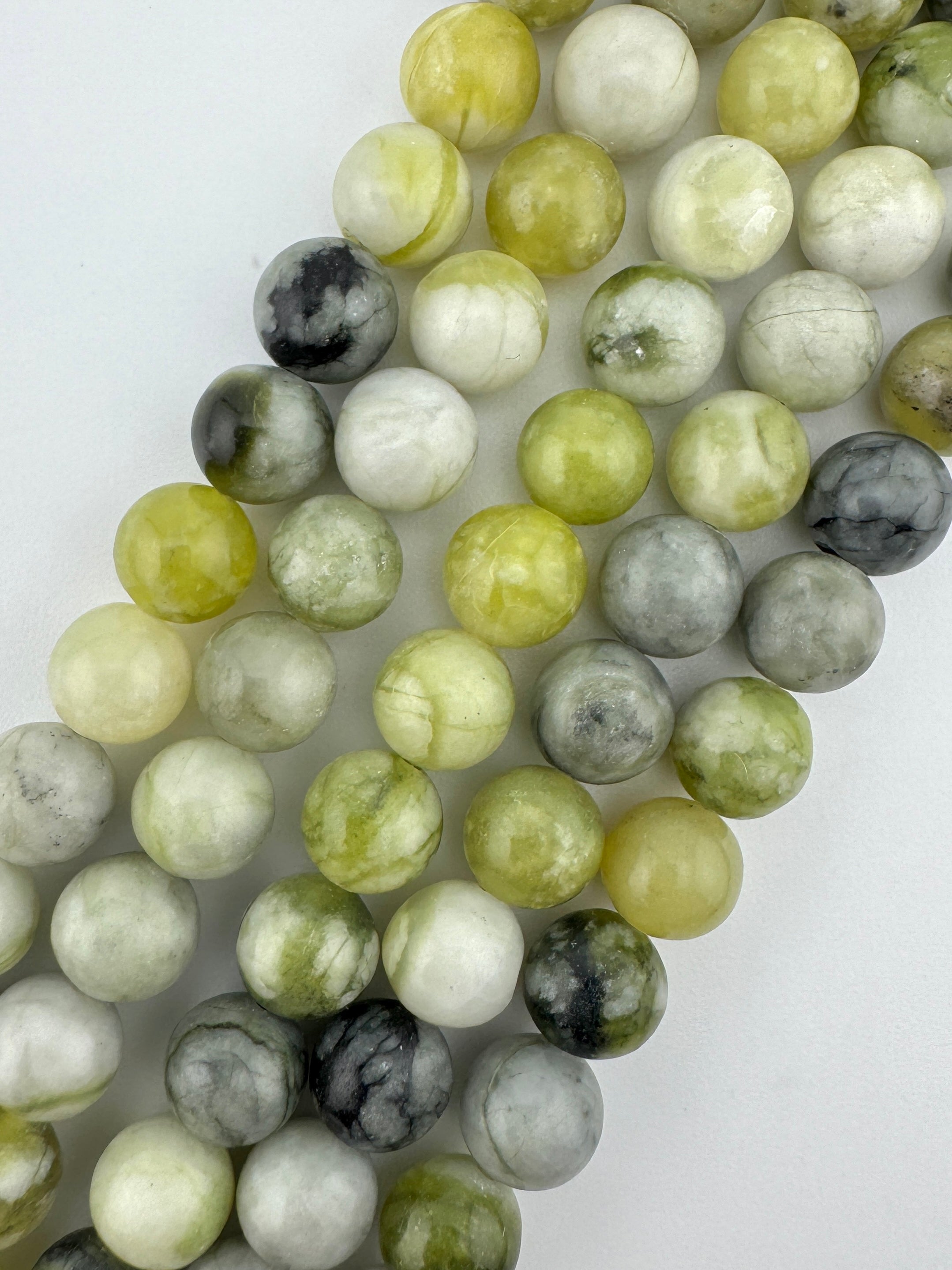 Russian Jade Beads Available in 6mm, 8mm Sizes