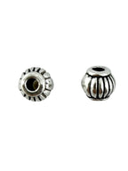 4mm Spacer Bead Rhodium