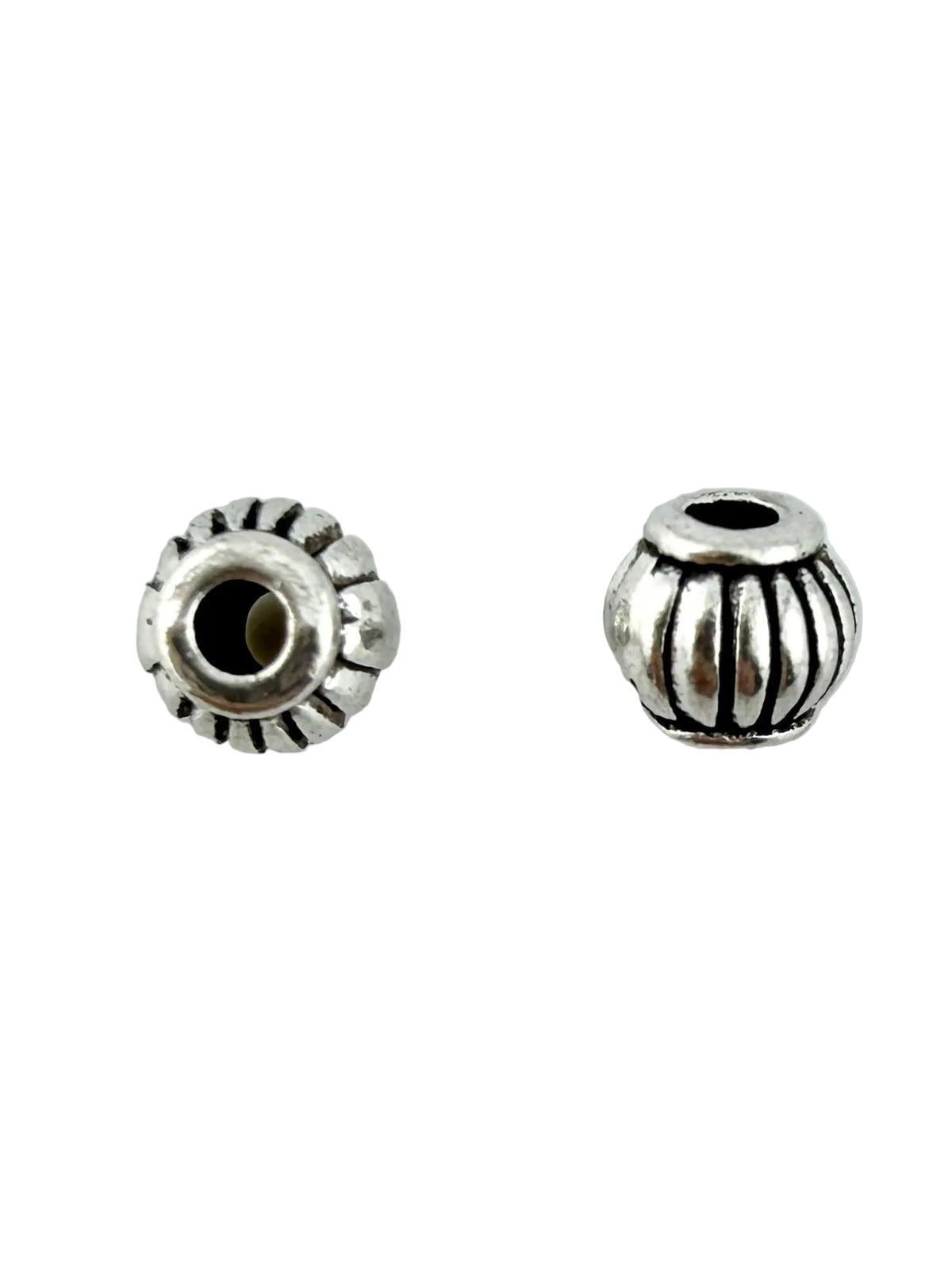 4mm Spacer Bead Rhodium
