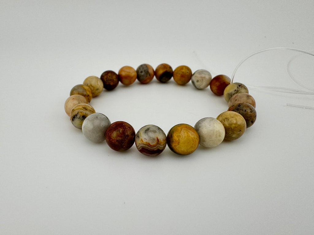 Crazy Lace Agate Natural Stone Beads