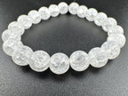 Matte Crackle Quartz Beads Available in 6mm, 8mm, 10mm Sizes