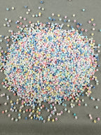Mino Seed Beads 11/0 Multi Color Matte Pastel