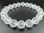 Matte Clear Quartz Beads Available in 6mm, 8mm, 10mm Sizes