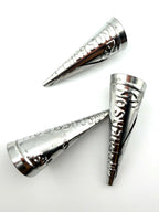 Mcpherson Jingle Cone Large 65mm Silver 100pcs