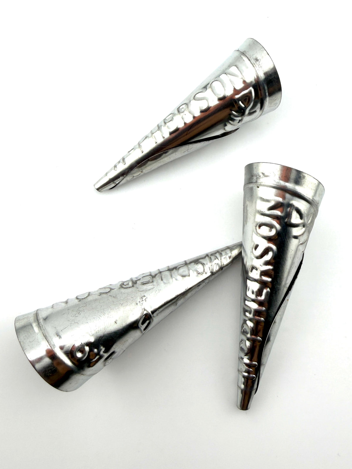 Mcpherson Jingle Cone Large 65mm Silver 100pcs