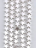 3x7mm Hematite Star Silver