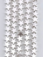 3x7mm Hematite Star Silver