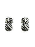 10x6mm Pinapple Spacer Rhodium