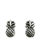 10x6mm Pinapple Spacer Rhodium