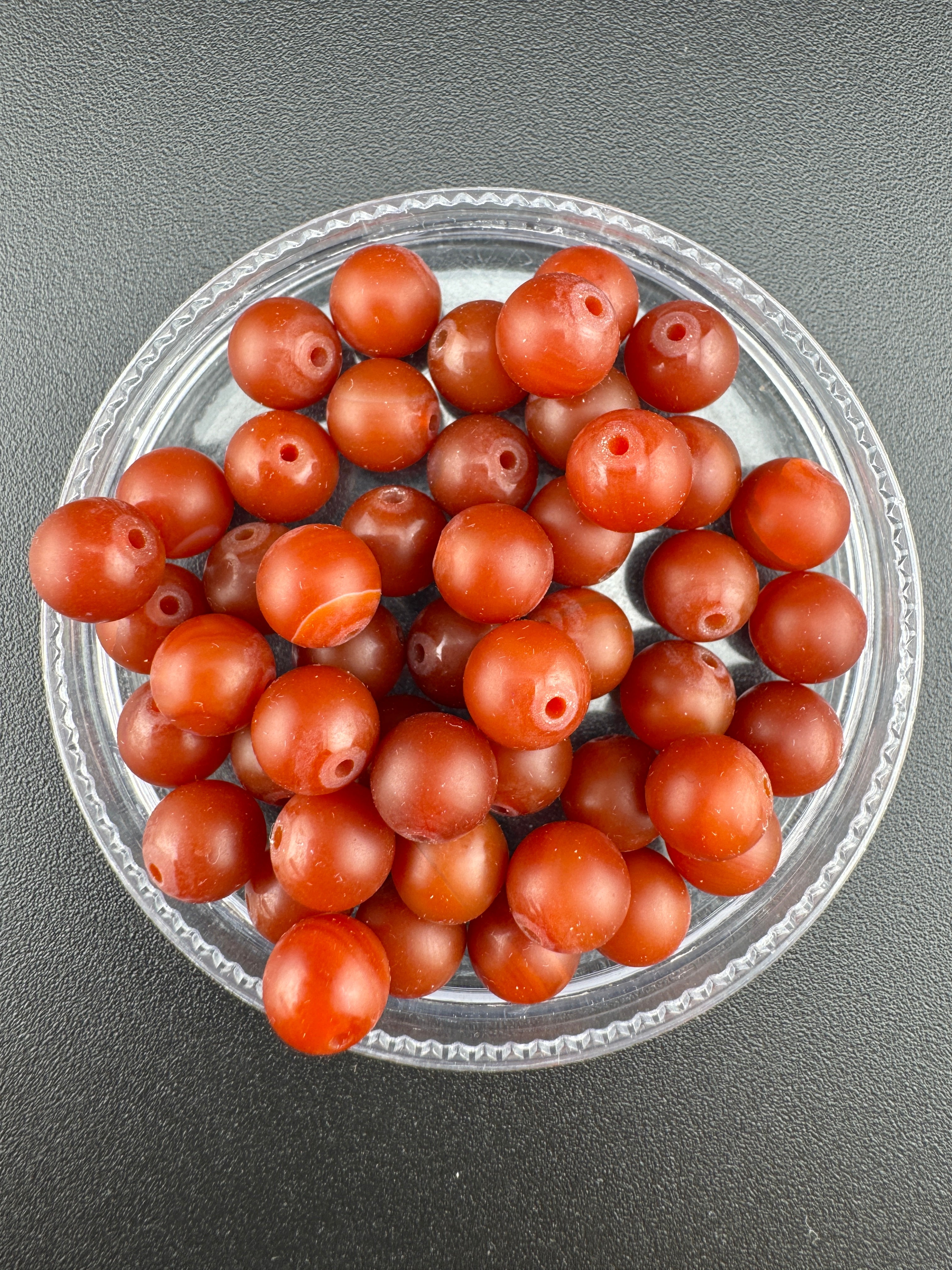 Matte Carnelian Beads Available in 6mm, 8mm Sizes