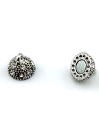 10.5mm Round Magnetic Claps Silver