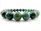 Moss Agate Beads Available in 4mm, 6mm, 8mm Sizes