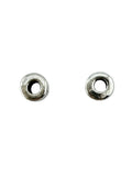 2.5x5mm Spacer Disk Rhodium