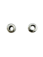 2.5x5mm Spacer Disk Rhodium