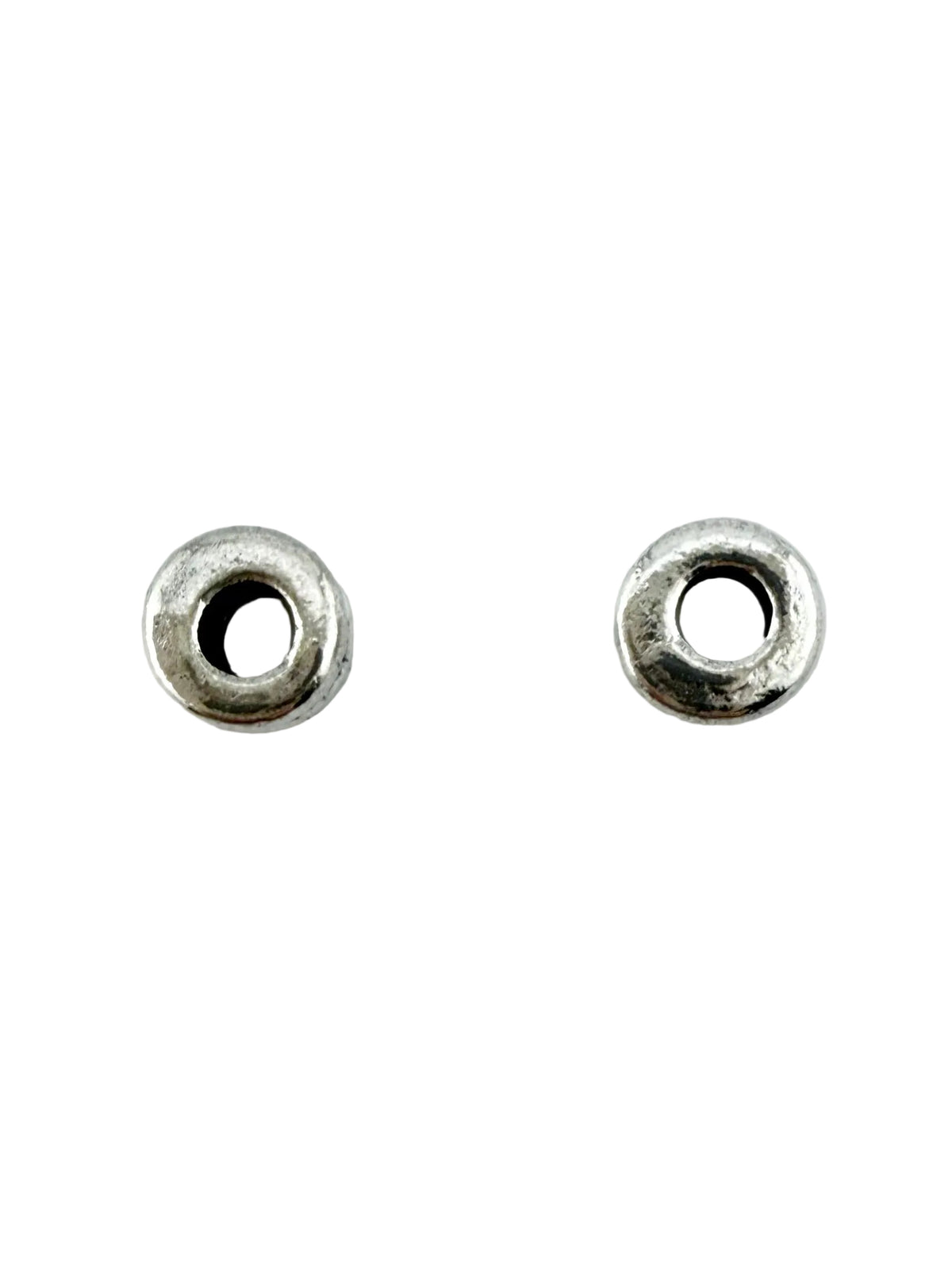 2.5x5mm Spacer Disk Rhodium