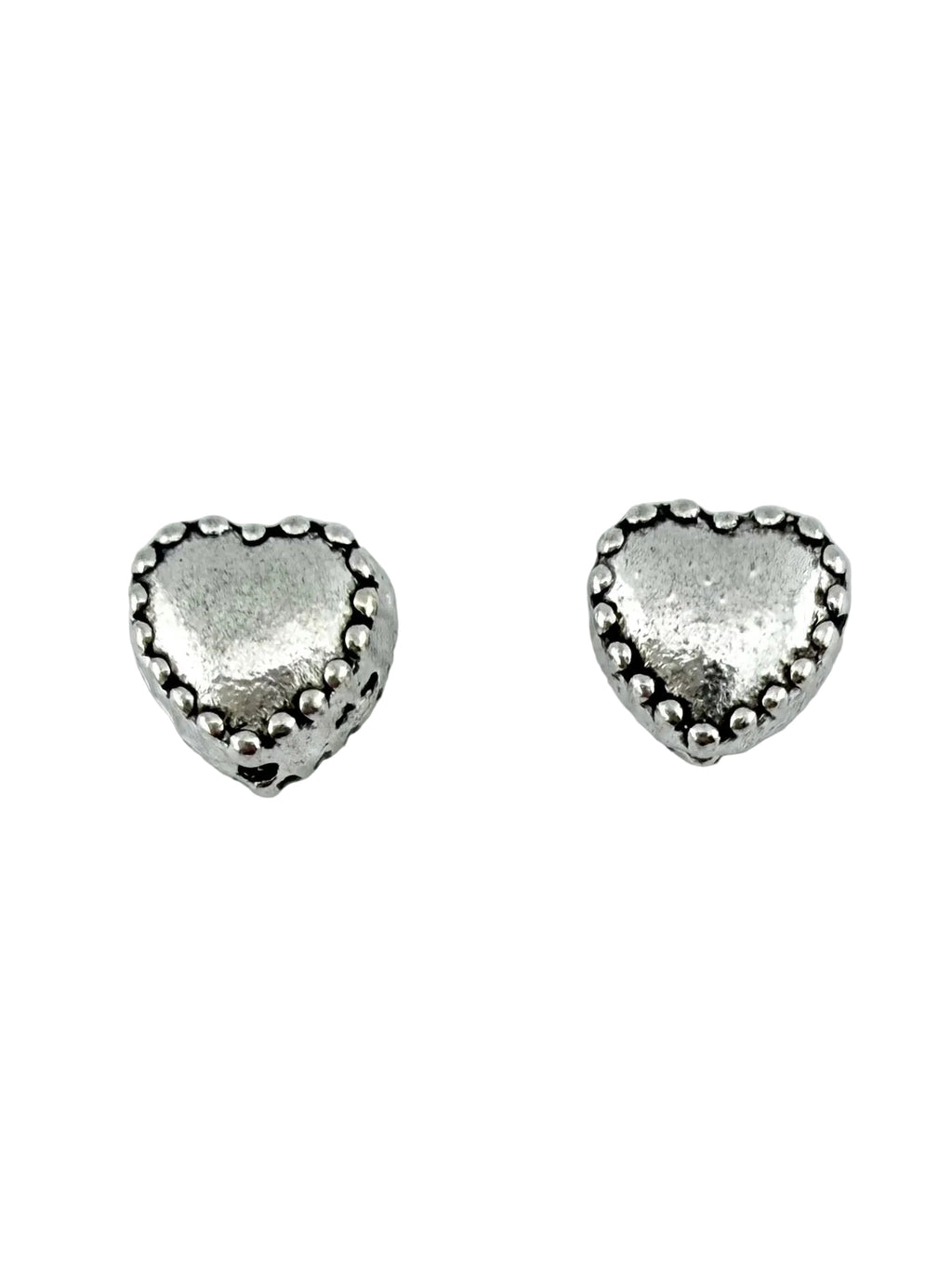 7x4.5mm Heart Spacer Rhodium