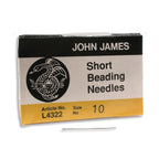 John James #10, #11 and #12 Sharps Needles – Hand Sewing & Beading Needles, 25-Pack