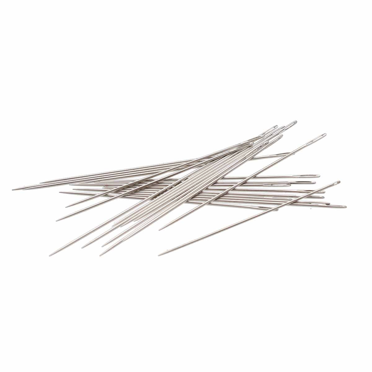 John James #10, #11 and #12 Sharps Needles – Hand Sewing & Beading Needles, 25-Pack