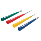 4-Piece Diamond Tip Bead Reamer Set for Jewelry Making Tools