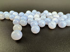 Blue Lace Agate Beads Available in 6mm, 8mm Sizes