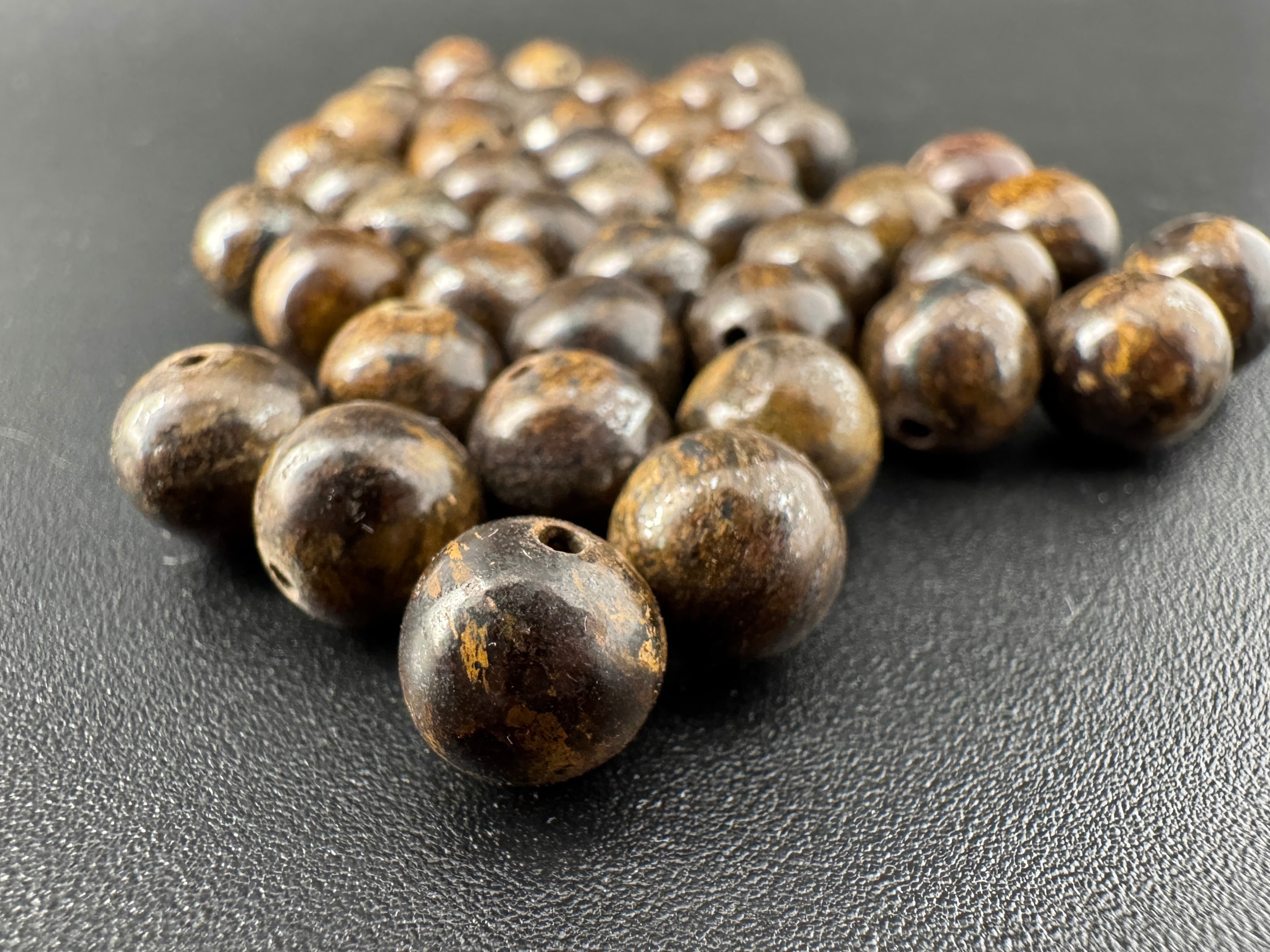 Bronzite Beads Available in 6mm, 8mm, 10mm Sizes