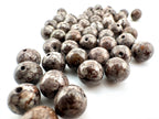Brown Snowflake Obsidian Beads Available in 4mm, 6mm, 8mm Sizes