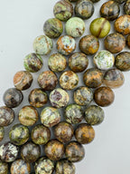 Chrome Chalcedony Beads Available in 8mm, 10mm Sizes