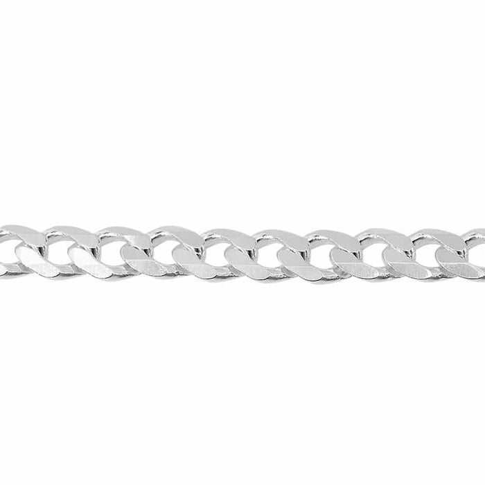 Sterling Silver, 3mm Curb Chain.