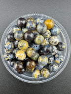 Blue Ocean Jasper Beads Available in 6mm, 8mm, 12mm Sizes