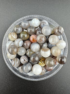 Botswanna Agate Beads Available in 4mm, 6mm, 8mm, 10mm Sizes