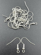 Base Metal Fish Hook Earring Parts