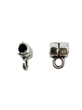 4.5x6mm Barrell Hanger Spacer Rhodium