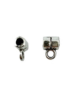 4.5x6mm Barrell Hanger Spacer Rhodium