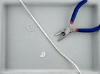 2.5x4mm Hematite Heishi Beads Silver
