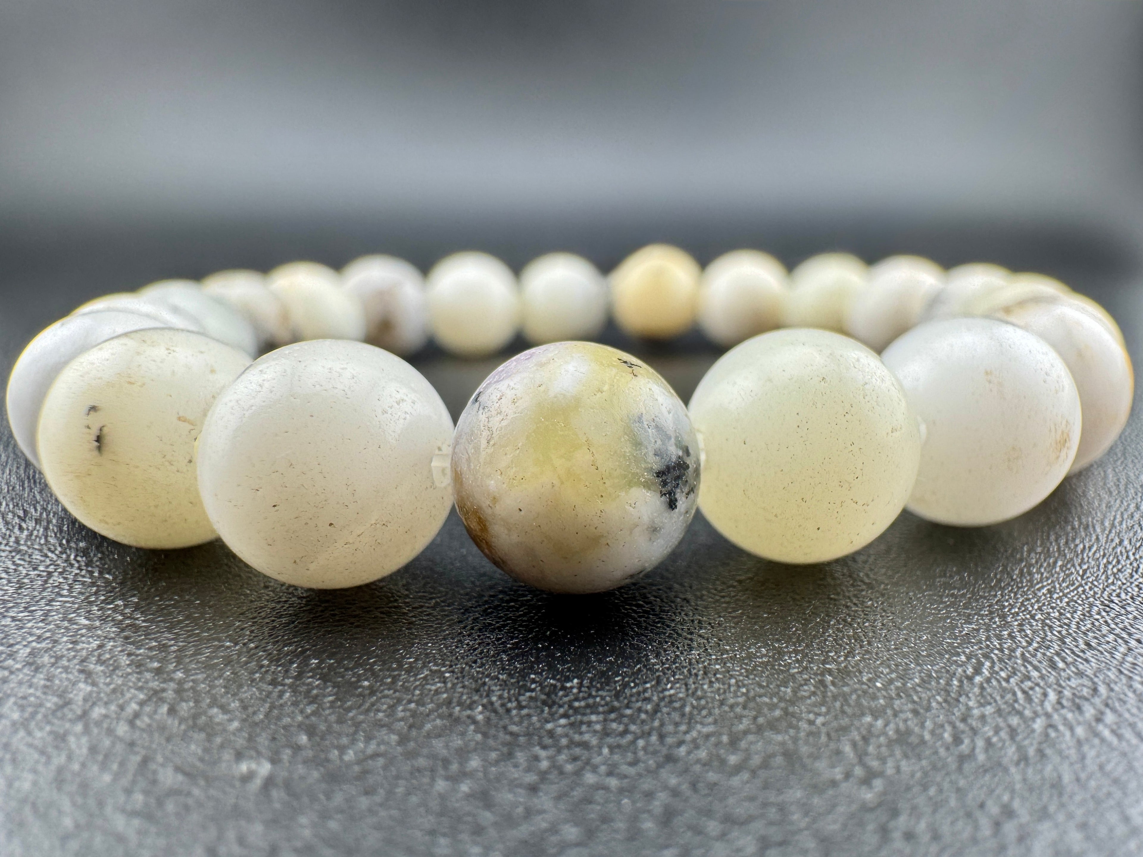White Opal Beads Available in 6mm, 8mm Sizes