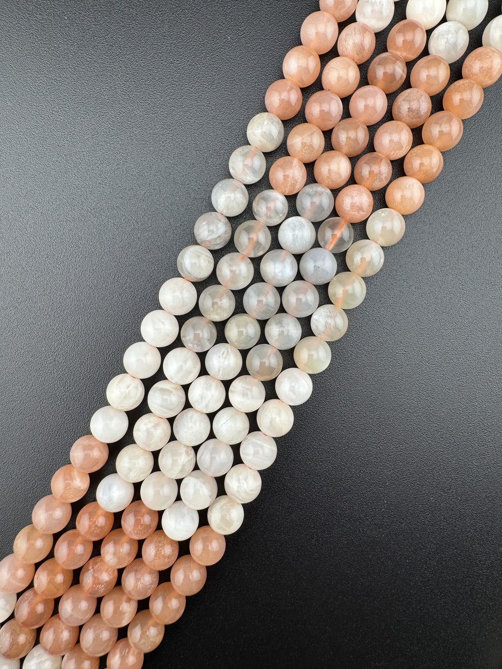 Mixed Colour Moon Stone Beads Available in 6mm, 8mm Sizes