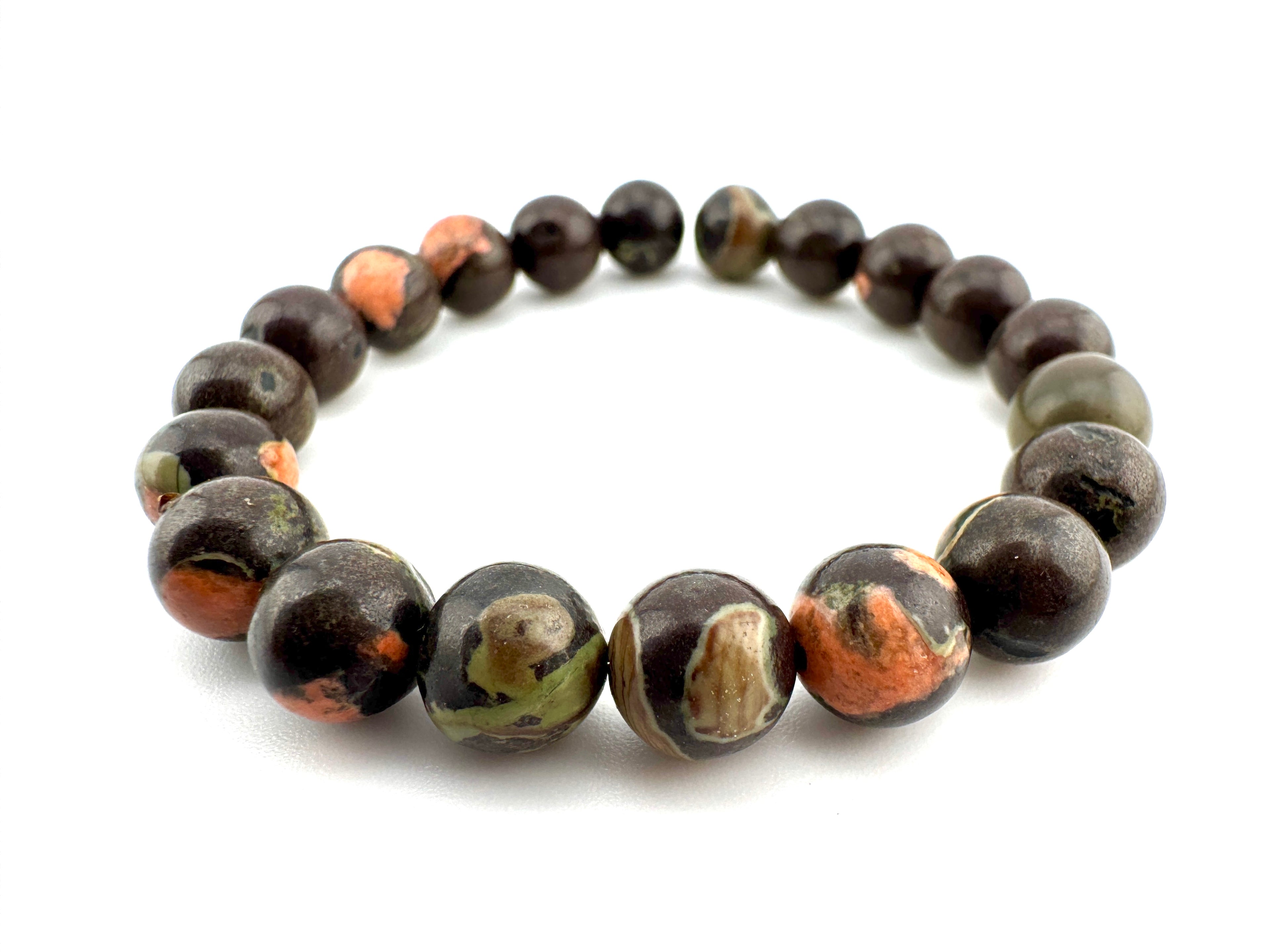 Plum Blossom Agate Beads Available in 6mm, 8mm Sizes