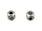 3.5x3mm Spacer Bead Rhodium