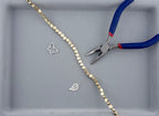 3x6mm Rose Hematite Beads Gold