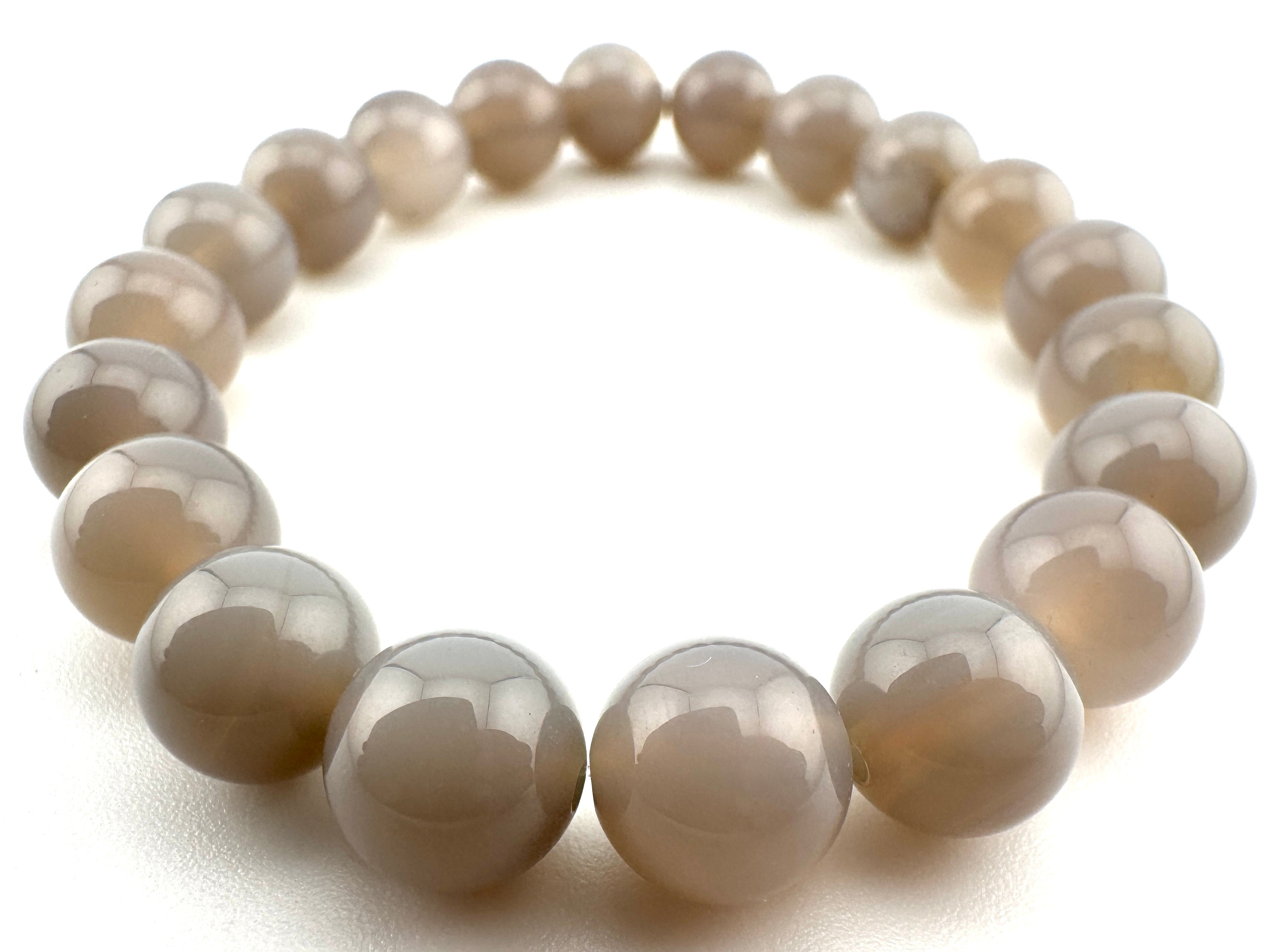 Grey Agate Beads Available in 4mm, 6mm, 8mm Sizes