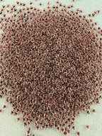 Mino Seed Beads 11/0 Crystal Brown Color Lined