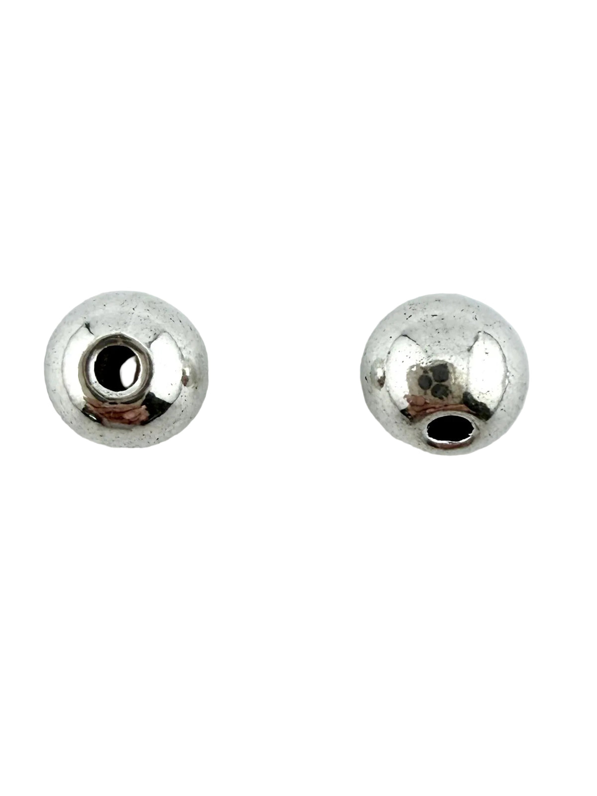 6mm Spacer Bead Rhodium